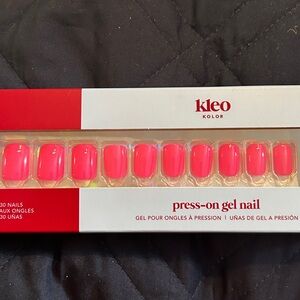 Keep kolor Pink Press-On Gel Nails NIB